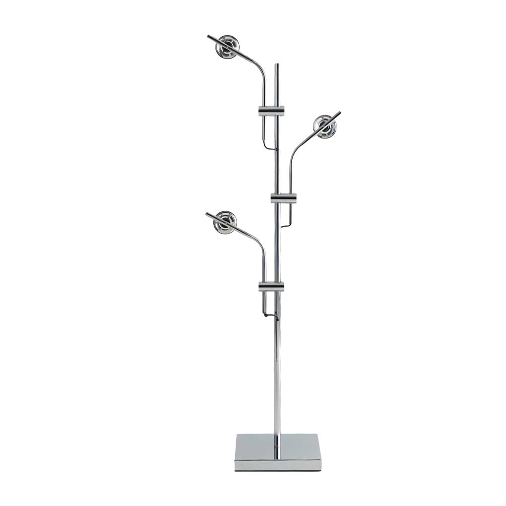 WINTHROP CHROME ADJUSTABLE FLOOR ILLUMINATOR