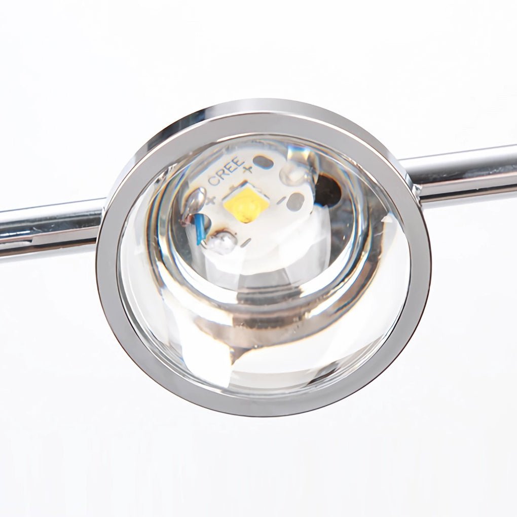 WINTHROP CHROME ADJUSTABLE FLOOR ILLUMINATOR
