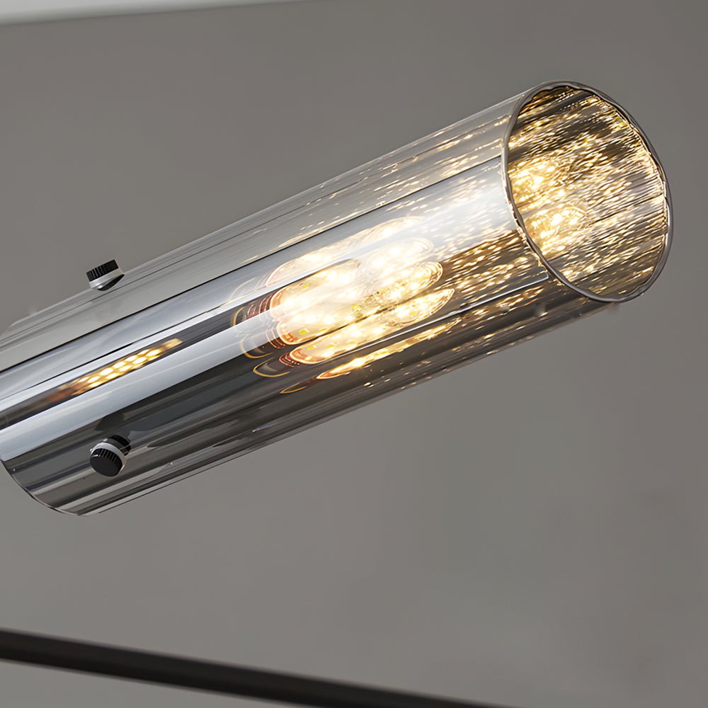 WINTHROP COPPER STARBURST PENDANT LIGHTING (6/8-BULB)