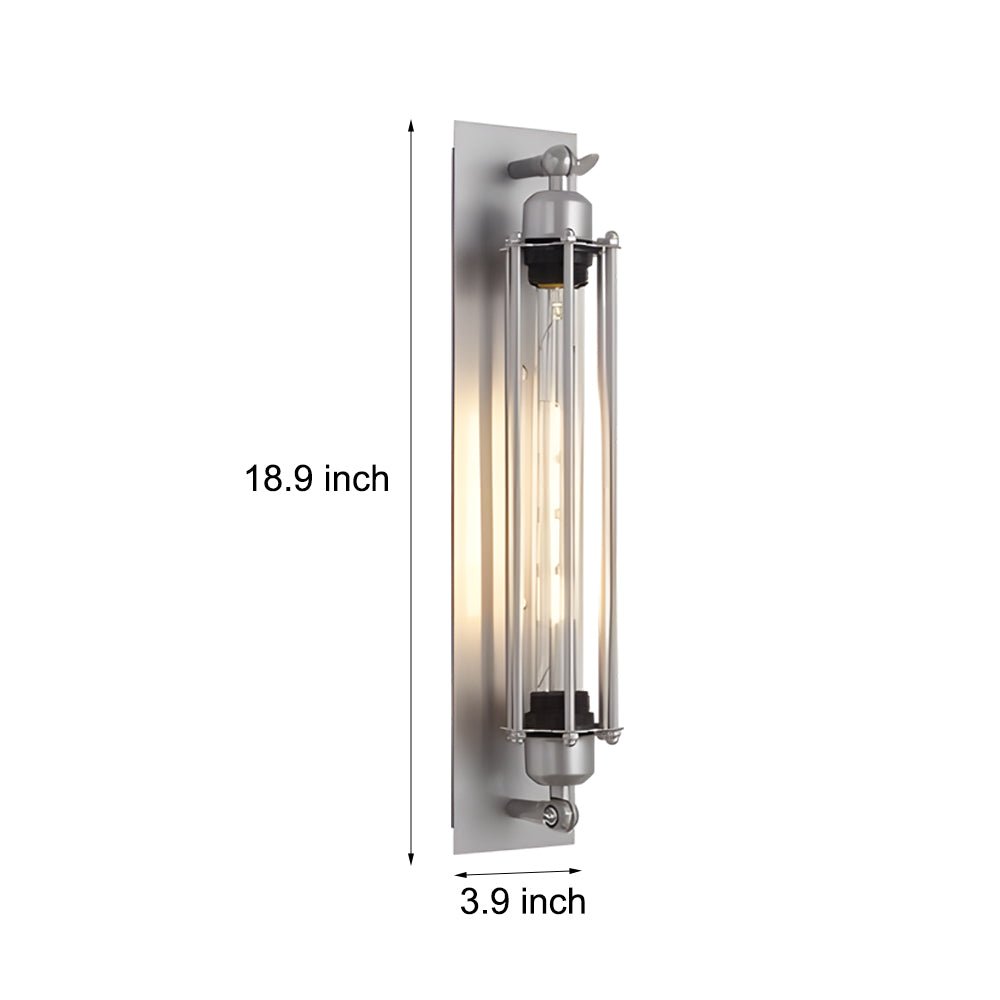 WHITBY STEEL TAPERED WALL SCONCE