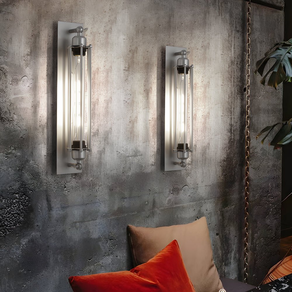 WHITBY STEEL TAPERED WALL SCONCE
