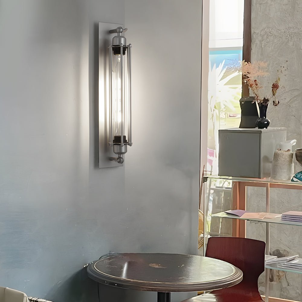 WHITBY STEEL TAPERED WALL SCONCE