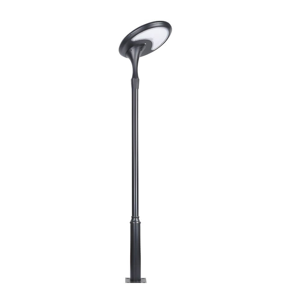 WINTERBORNE SOLAR-POWERED GARDEN LANTERN POST FOR OUTDOOR SPACES