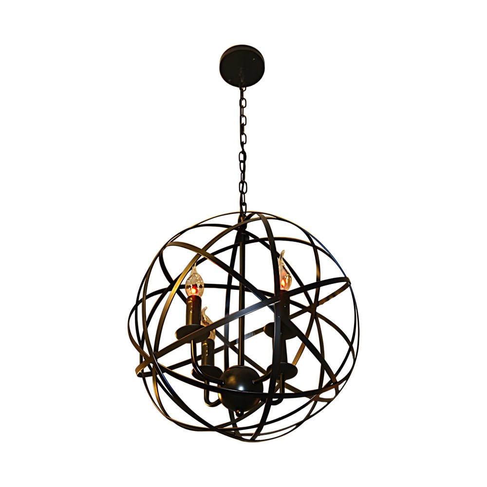 WINCHESTER SPHERICAL IRON LED HANGING LIGHT