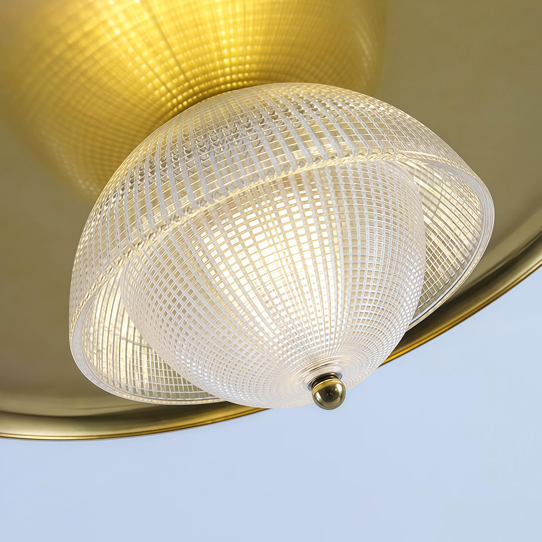 BRAMLEY COPPER TONE ADJUSTABLE CEILING LANTERN