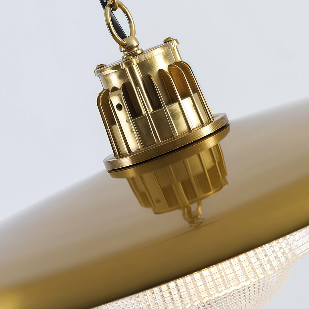 BRAMLEY COPPER TONE ADJUSTABLE CEILING LANTERN