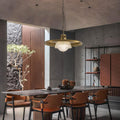 BRAMLEY COPPER TONE ADJUSTABLE CEILING LANTERN