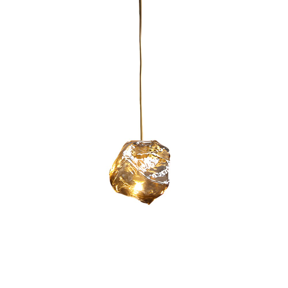 RAVENWOOD IRREGULAR LAVA GLASS PENDANT LIGHT