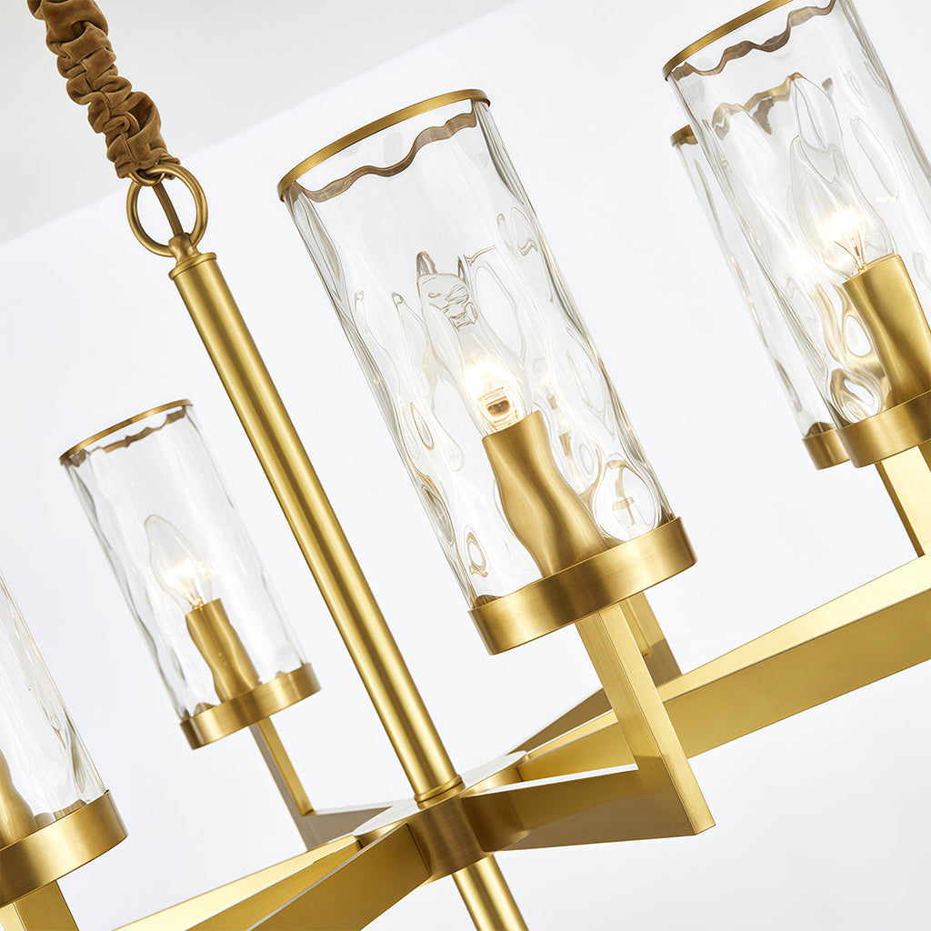 WINTHROP GLASS ISLAND PENDANT LIGHT