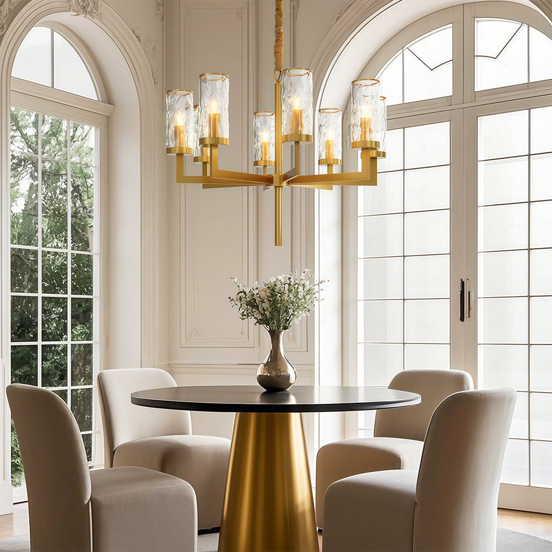WINTHROP GLASS ISLAND PENDANT LIGHT