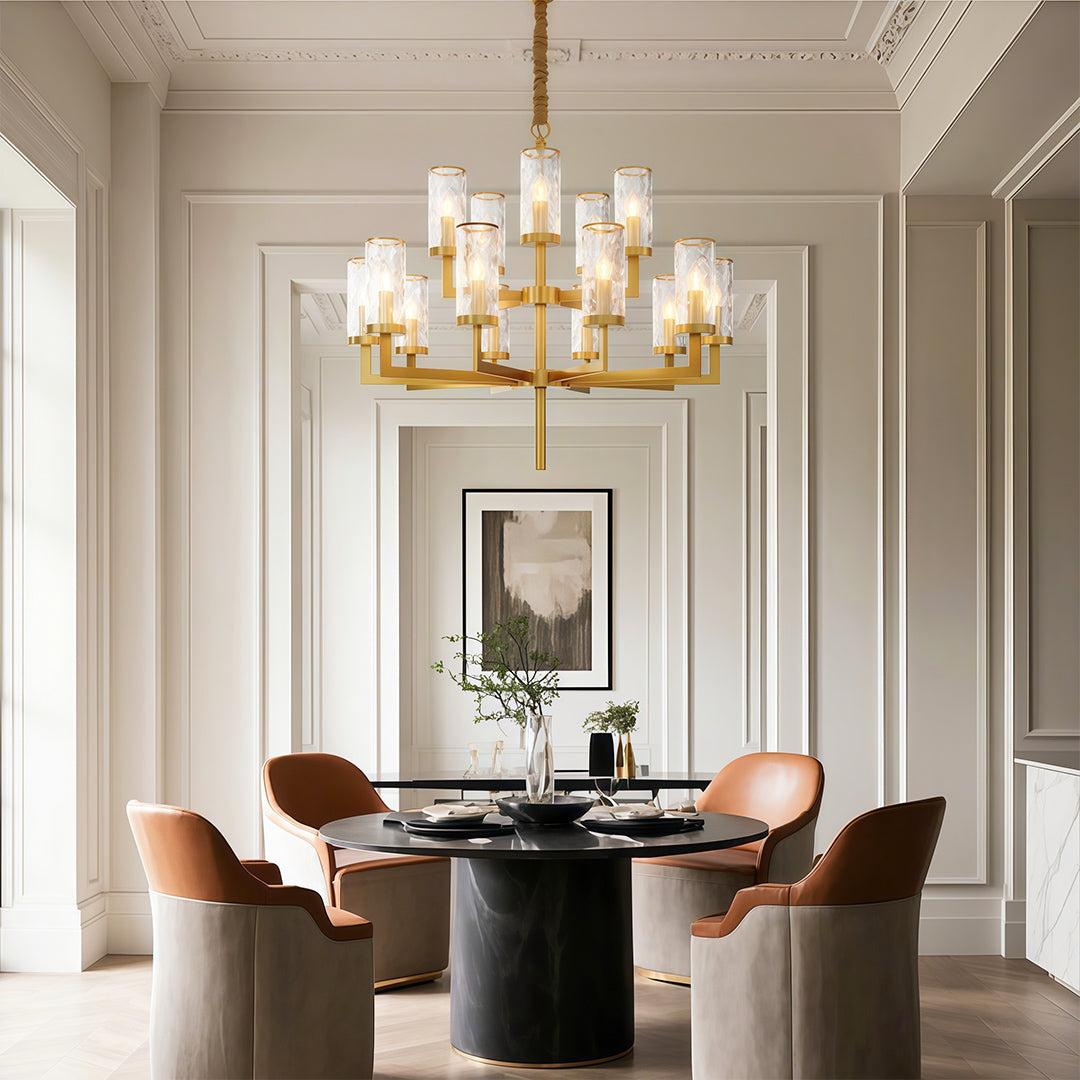 WINTHROP GLASS ISLAND PENDANT LIGHT