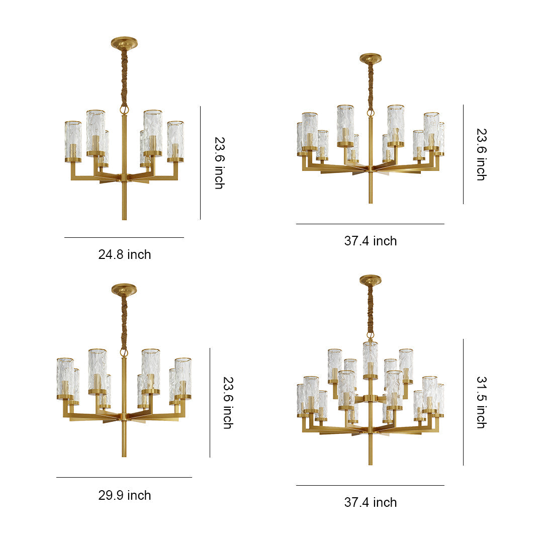 WINTHROP GLASS ISLAND PENDANT LIGHT