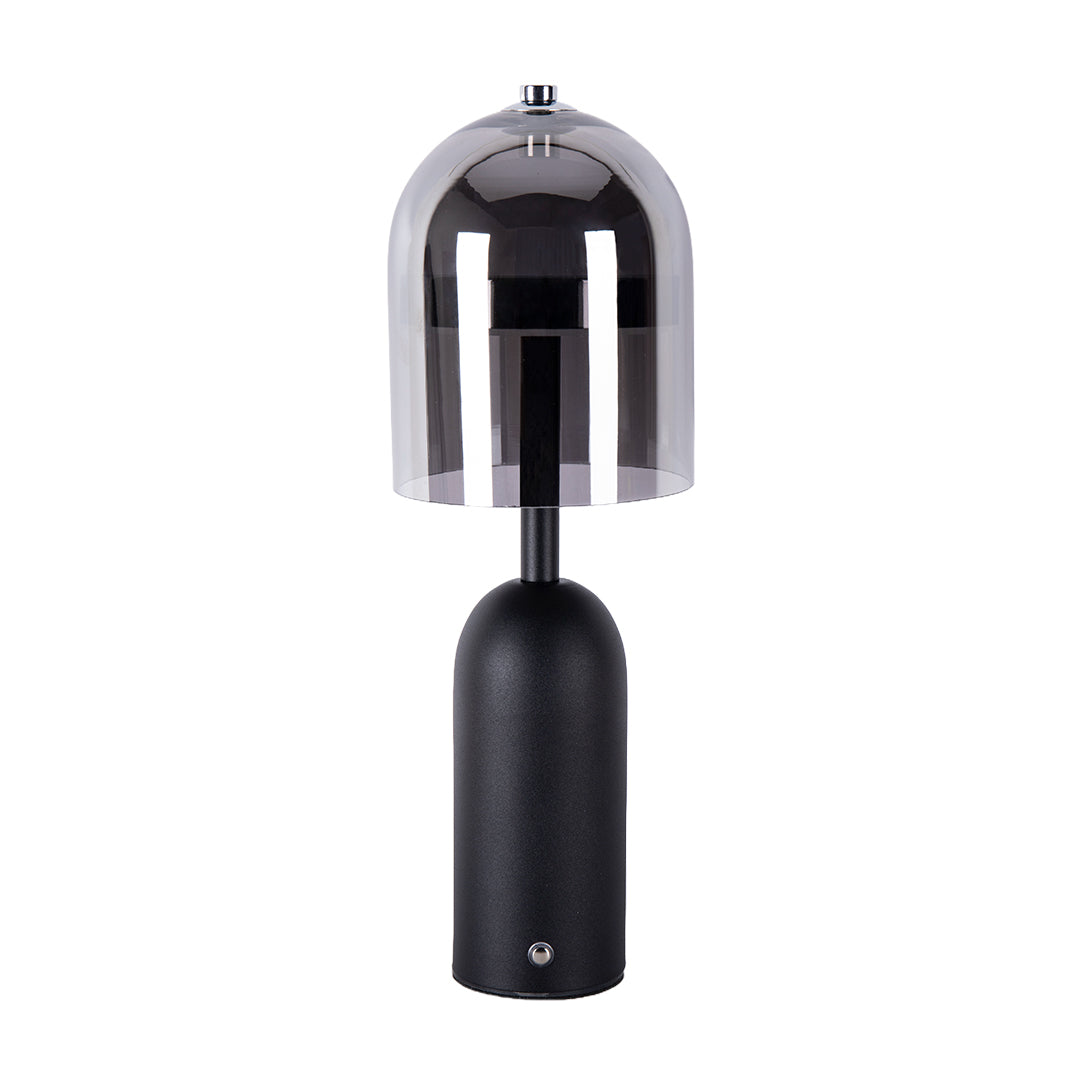 VIVIANE GLASS CRESCENT TABLE LAMP