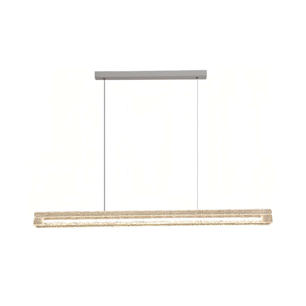 WINDSOR FROSTED ACRYLIC ISLAND PENDANT LIGHT