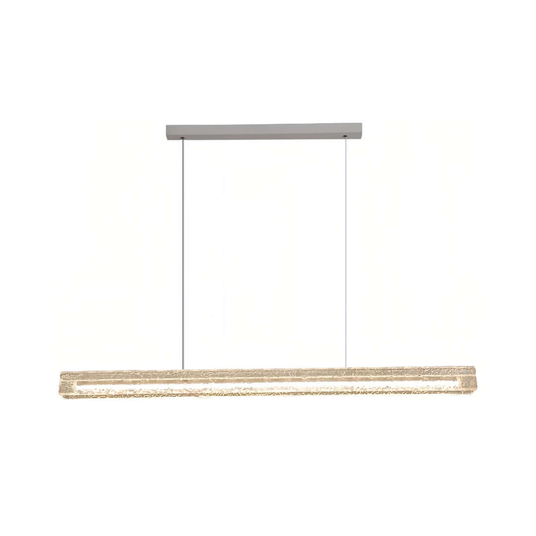 WINDSOR FROSTED ACRYLIC ISLAND PENDANT LIGHT