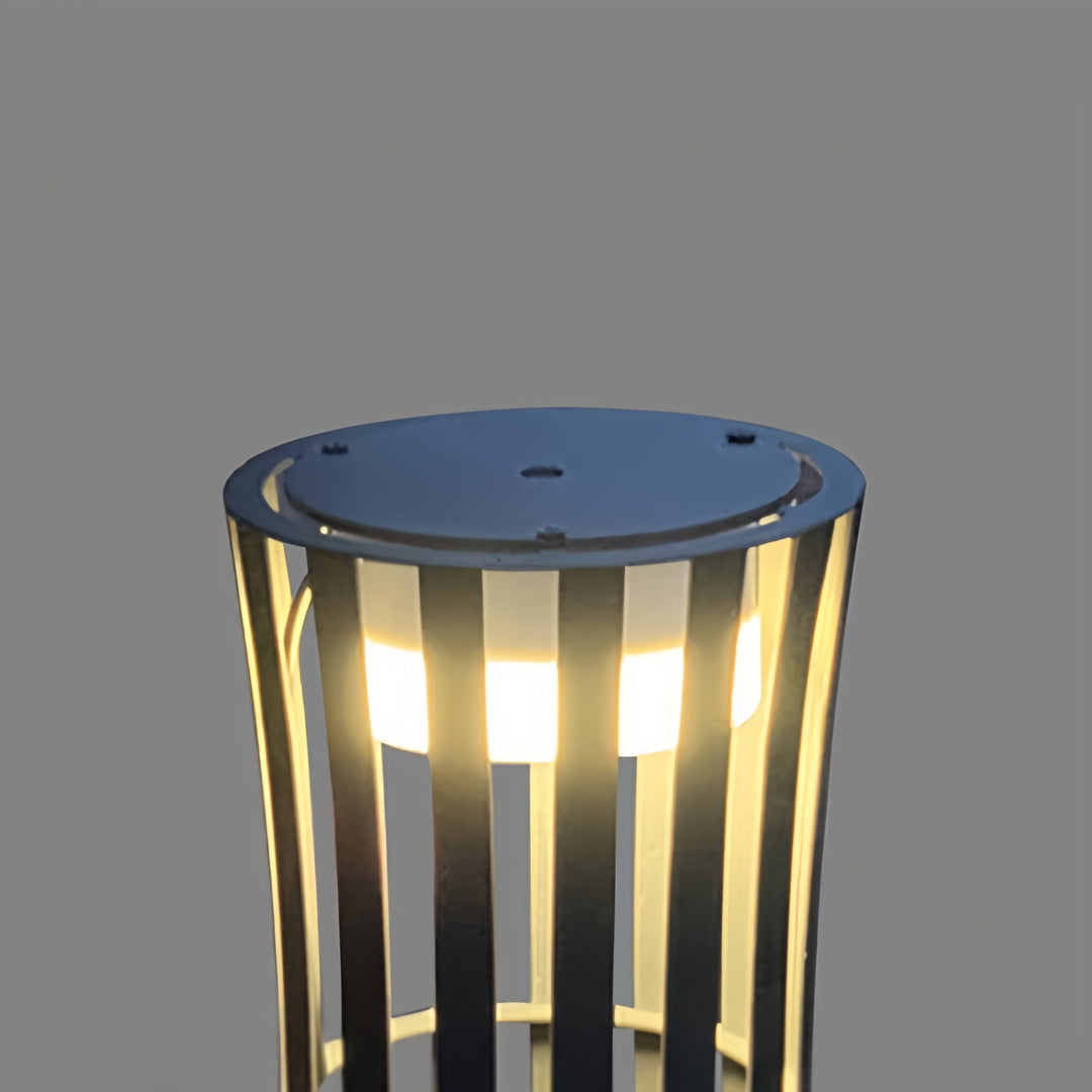 THORNBURY NIGHTSCAPE LANTERN WITH ARTISANAL CUTOUT DESIGN
