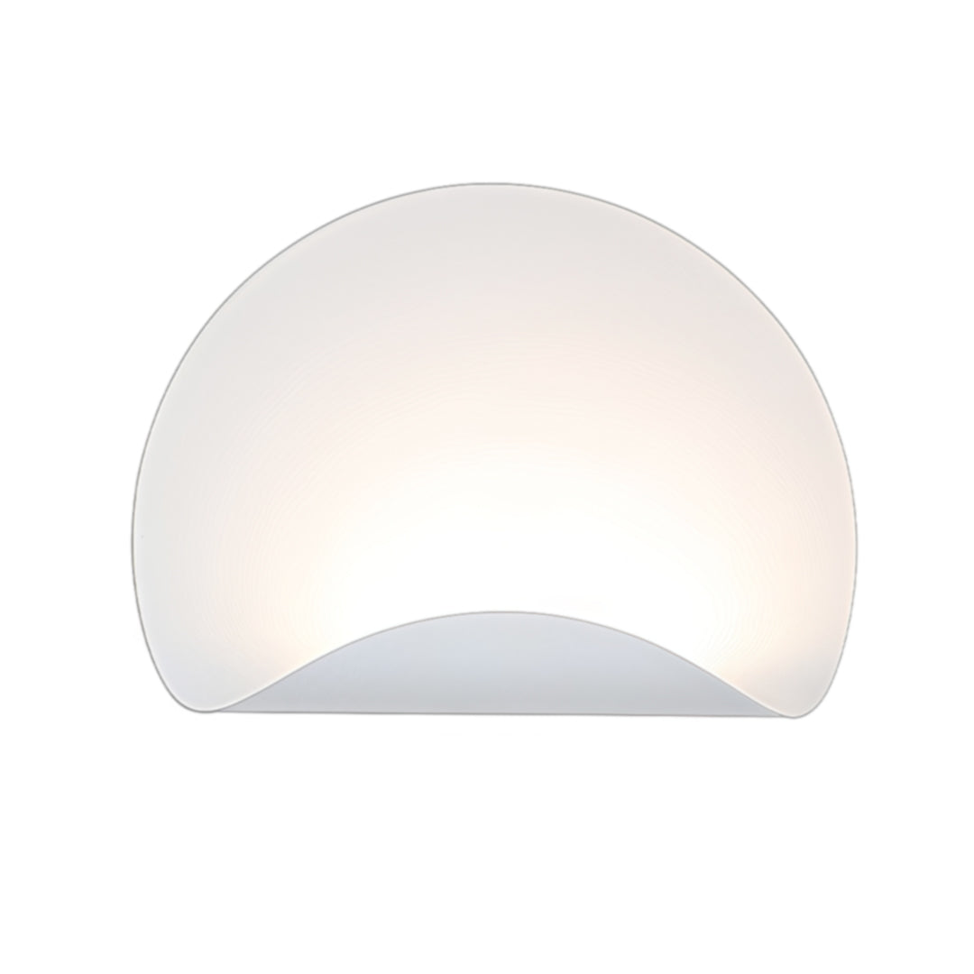 WINCHESTER WHITE IRON WALL SCONCE, MINIMALIST LED DESIGN