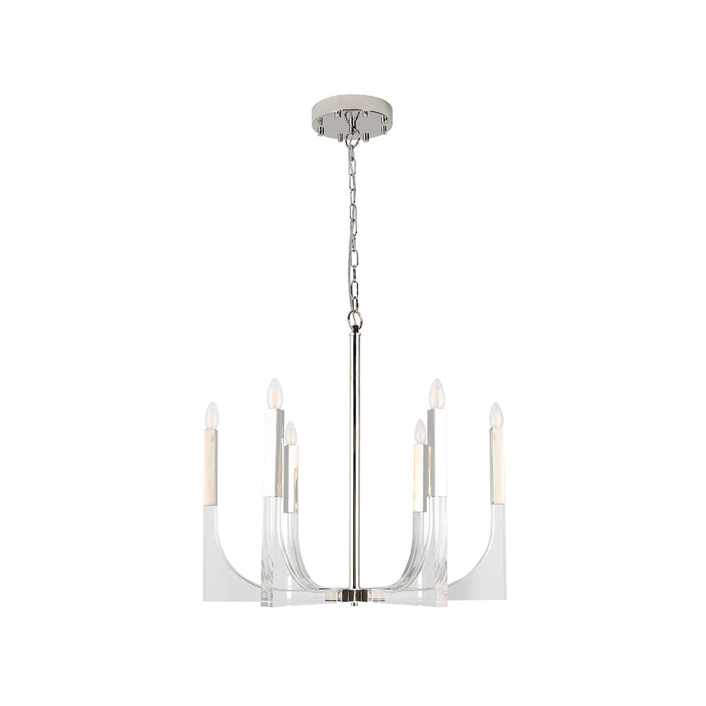 CHARLESTON CRYSTAL GLOBE CEILING LANTERN