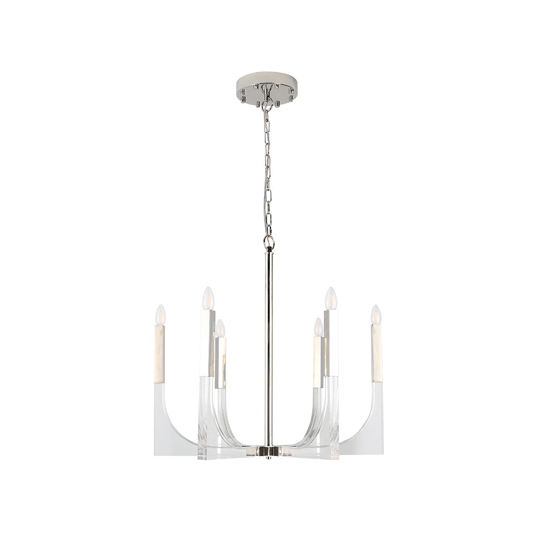 CHARLESTON CRYSTAL GLOBE CEILING LANTERN