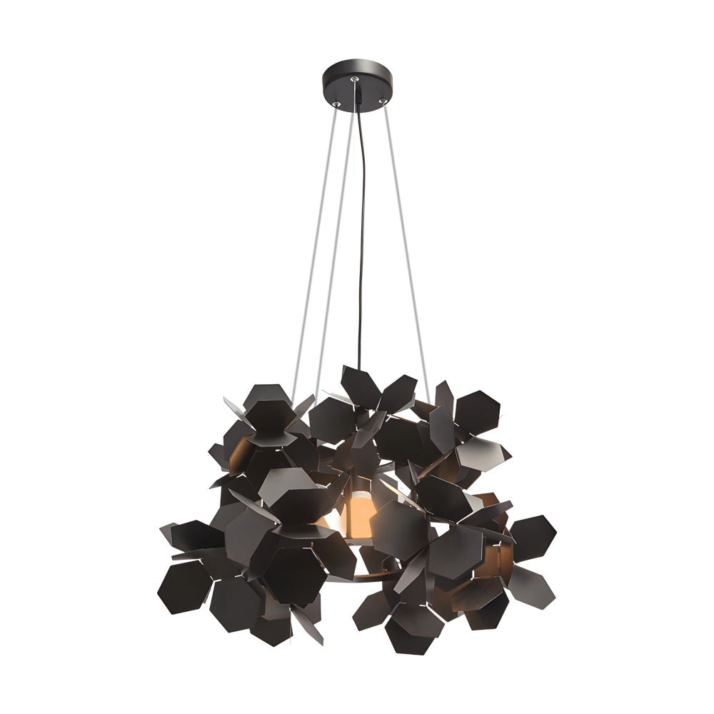 RAVENHURST POSTMODERN IRON COFFEE CHANDELIER