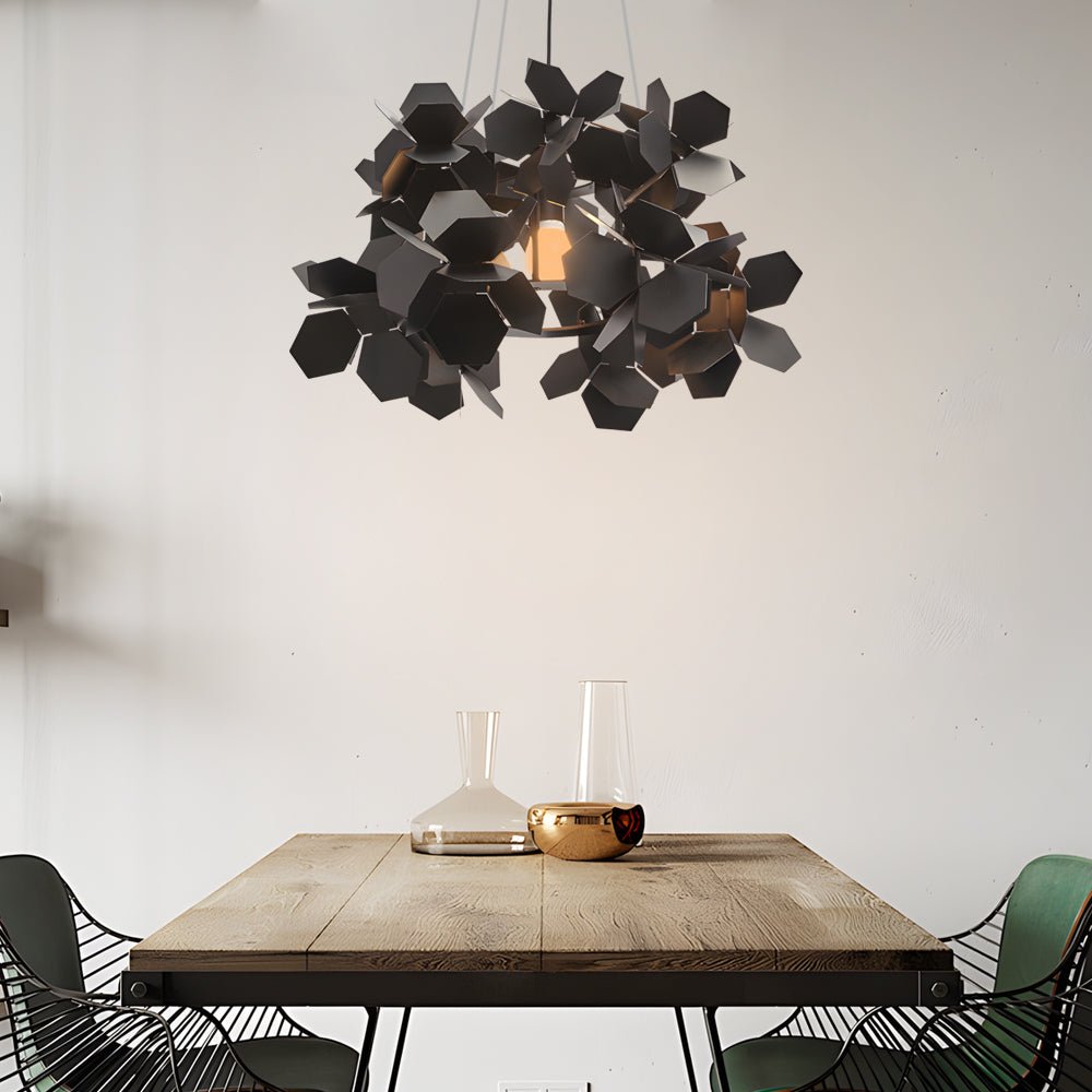 RAVENHURST POSTMODERN IRON COFFEE CHANDELIER