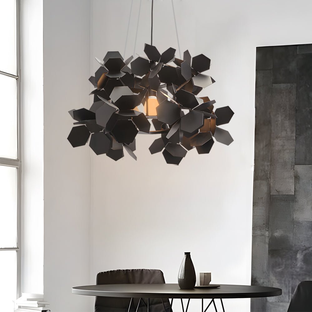 RAVENHURST POSTMODERN IRON COFFEE CHANDELIER