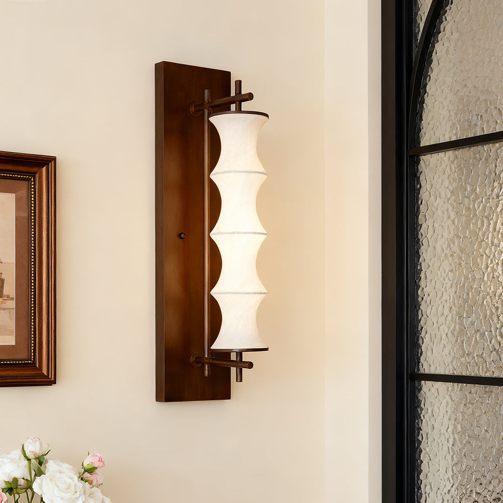 BRAMBLEWOOD BAMBOO NODAL WALL LANTERN