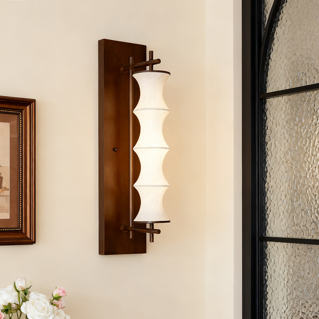 BRAMBLEWOOD BAMBOO NODAL WALL LANTERN
