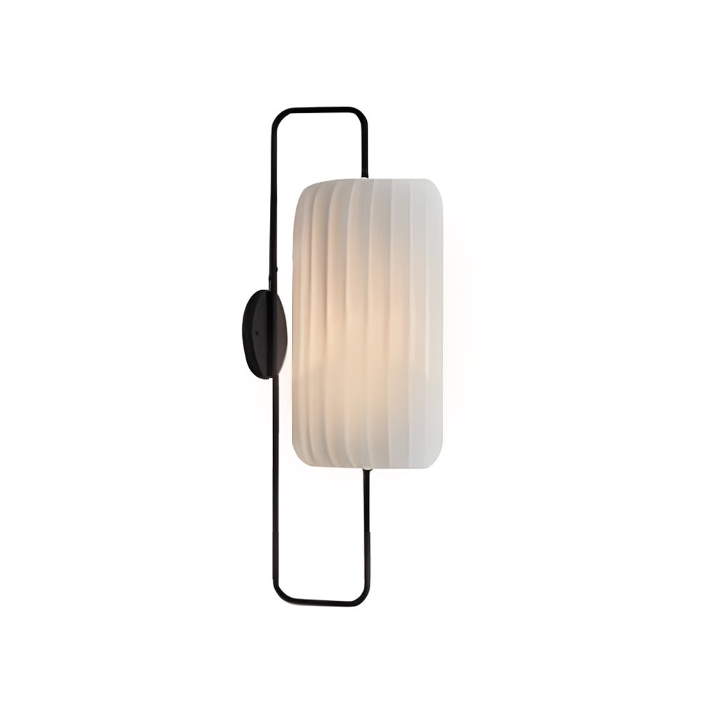 TAKASHI STRIPED FABRIC WALL LANTERN