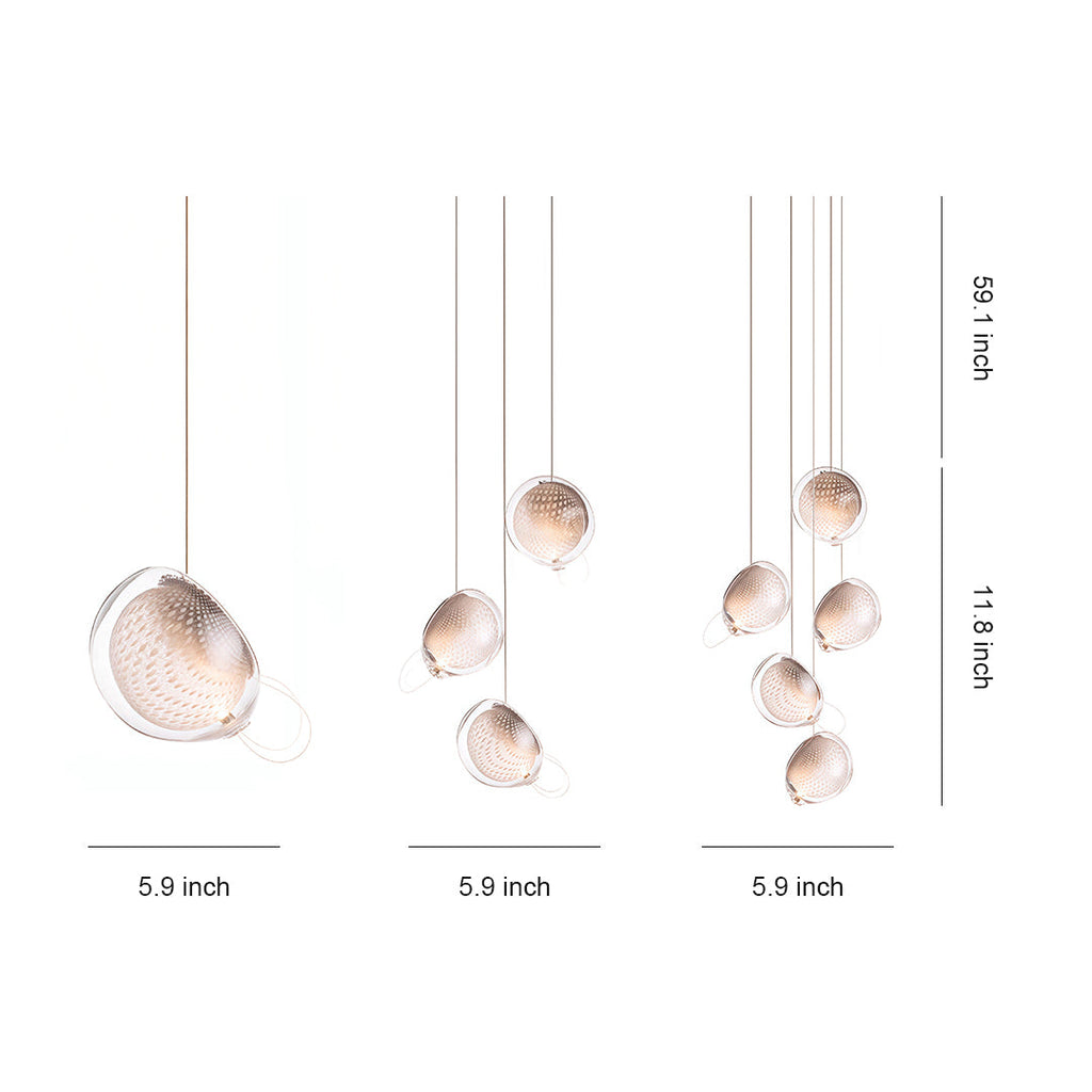 CALDERWOOD AQUATIC GLASS CEILING LANTERN