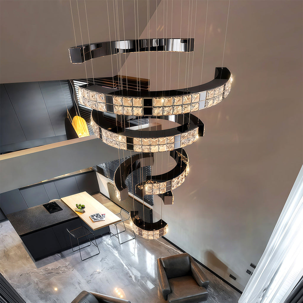 WINTERBOURNE CRYSTAL DROP CEILING LUMINAIRE