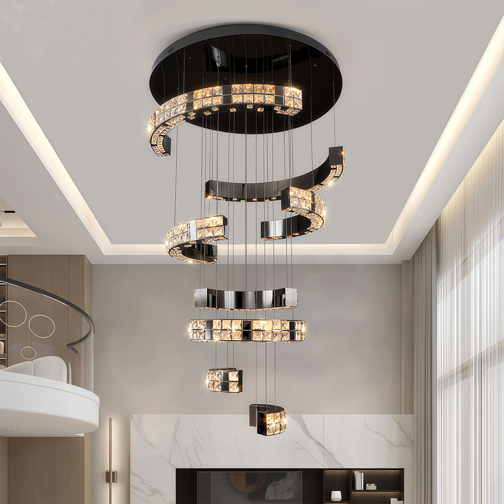 WINTERBOURNE CRYSTAL DROP CEILING LUMINAIRE