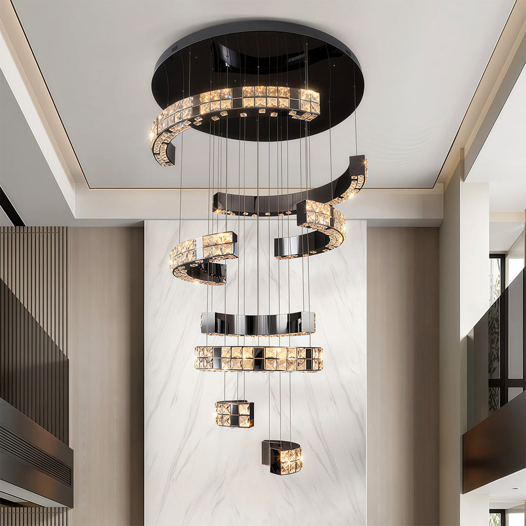 WINTERBOURNE CRYSTAL DROP CEILING LUMINAIRE