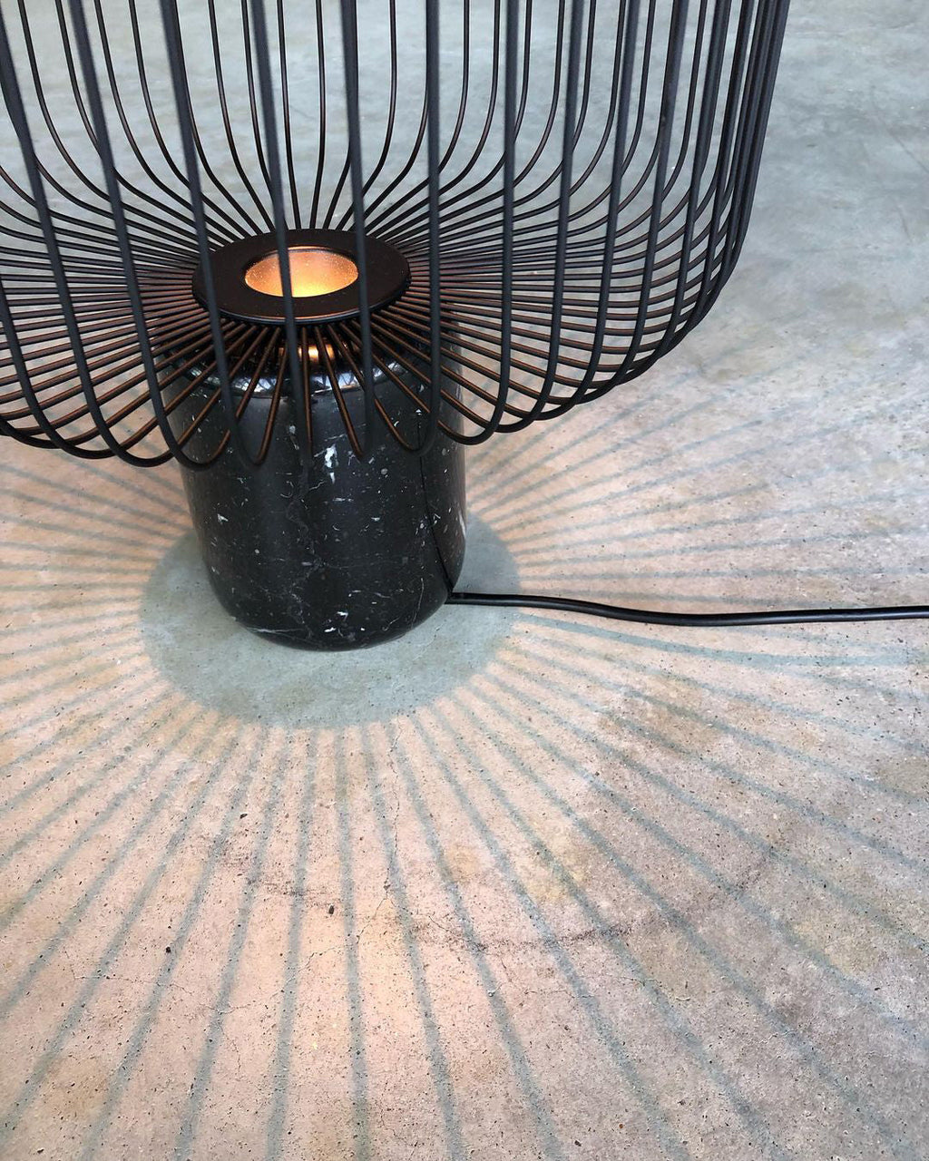 BRAMBLEWICK WOVEN LANTERN TABLE LIGHT