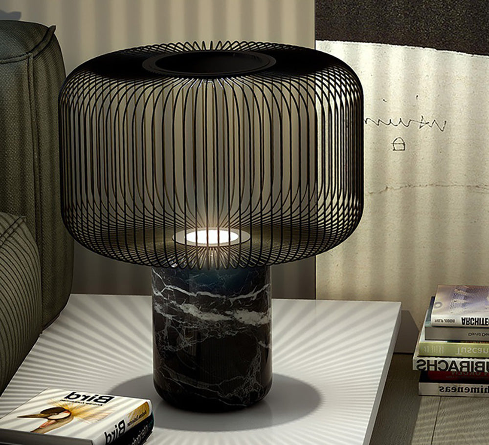 BRAMBLEWICK WOVEN LANTERN TABLE LIGHT