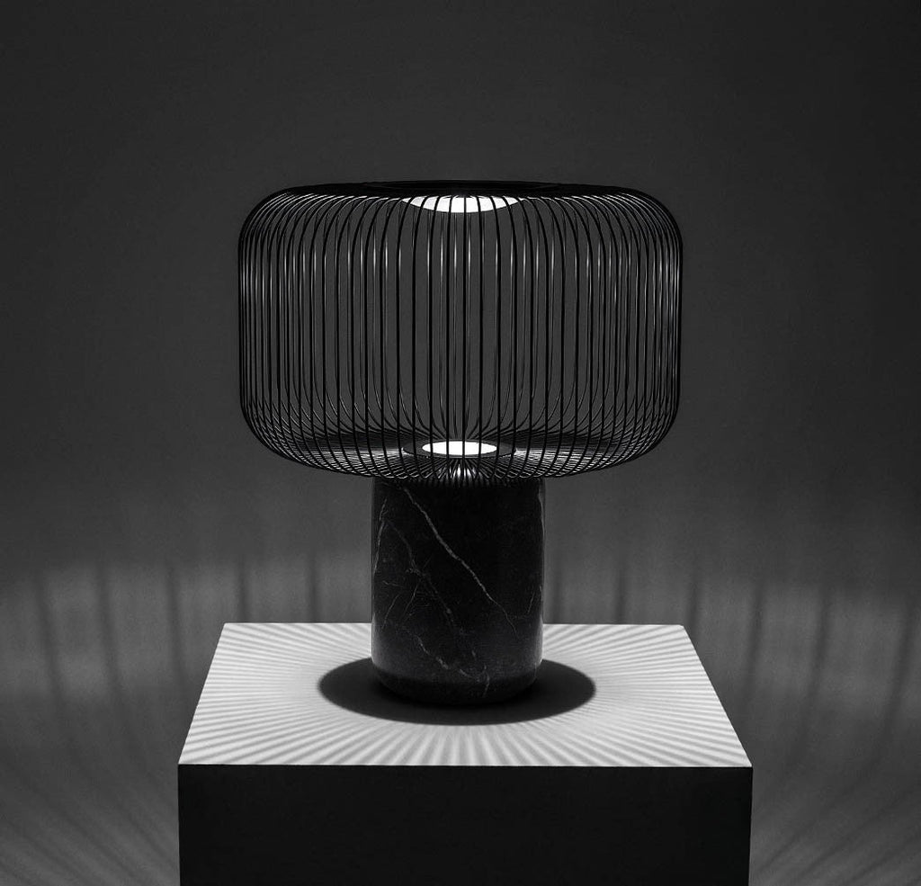 BRAMBLEWICK WOVEN LANTERN TABLE LIGHT