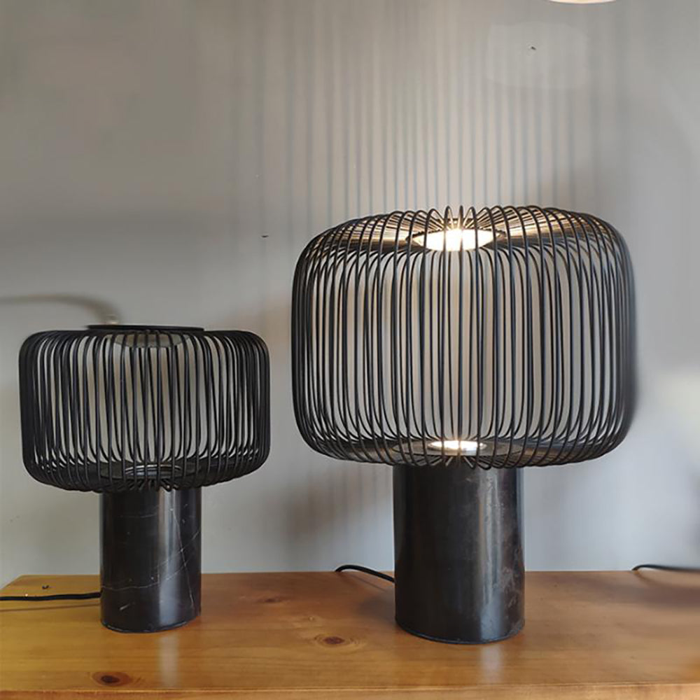 BRAMBLEWICK WOVEN LANTERN TABLE LIGHT