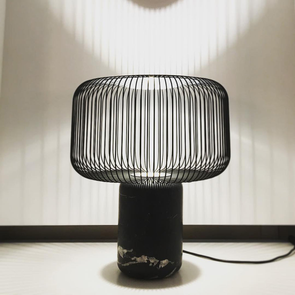 BRAMBLEWICK WOVEN LANTERN TABLE LIGHT
