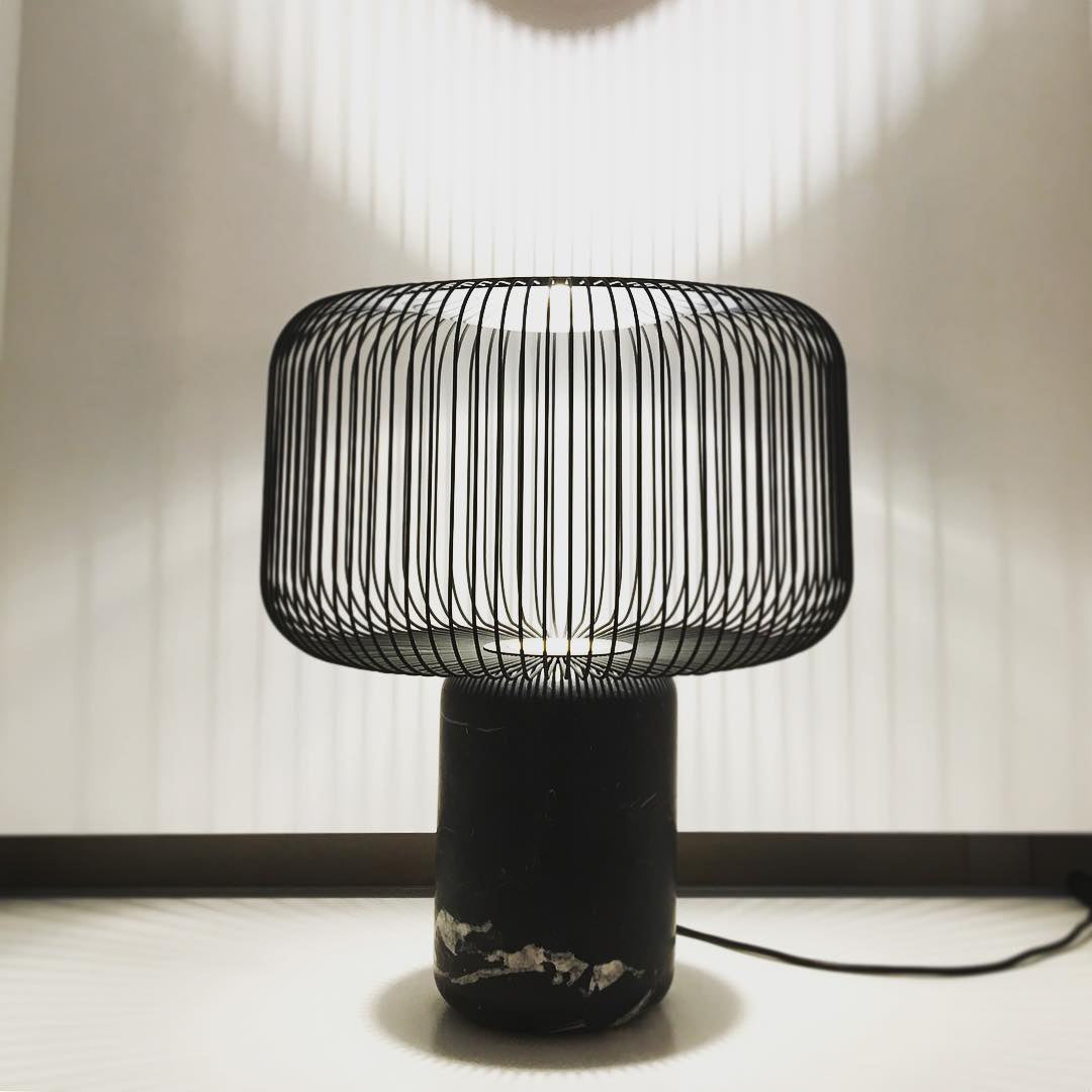 BRAMBLEWICK WOVEN LANTERN TABLE LIGHT