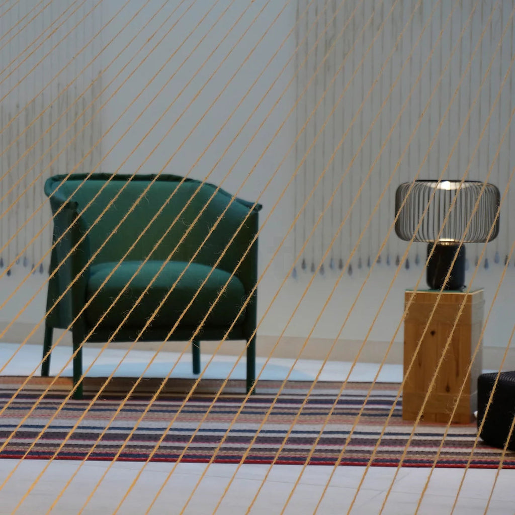 BRAMBLEWICK WOVEN LANTERN TABLE LIGHT