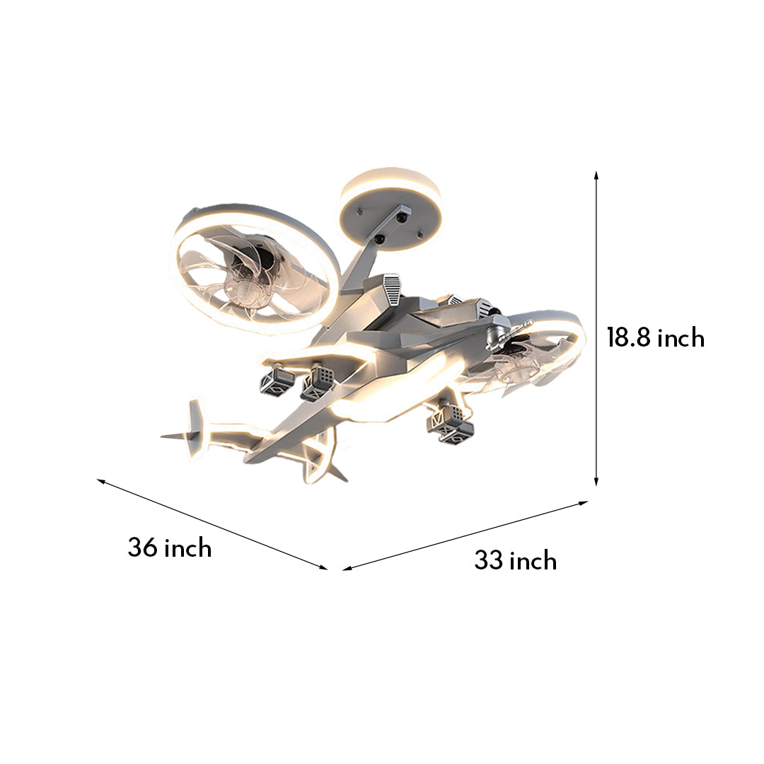 AVENGER SKYWARD ILLUMINATED CEILING FAN