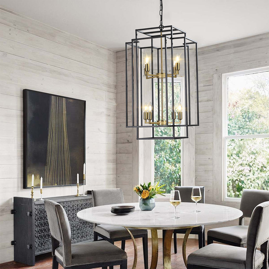 BRANSON RUSTIC IRON HANGING LANTERN