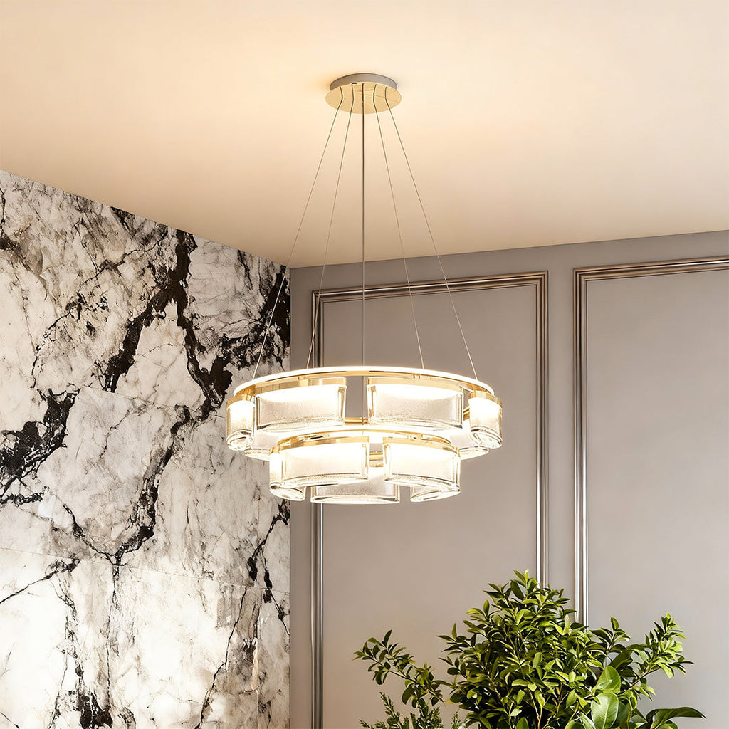 WINDSOR CRYSTAL GLEAM CEILING CHANDELIER