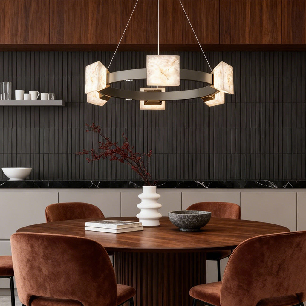WINDSOR CLOUDSTONE ISLAND LIGHTING CHANDELIER