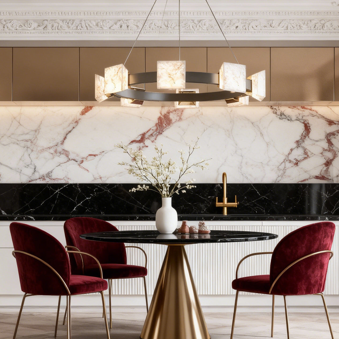 WINDSOR CLOUDSTONE ISLAND LIGHTING CHANDELIER
