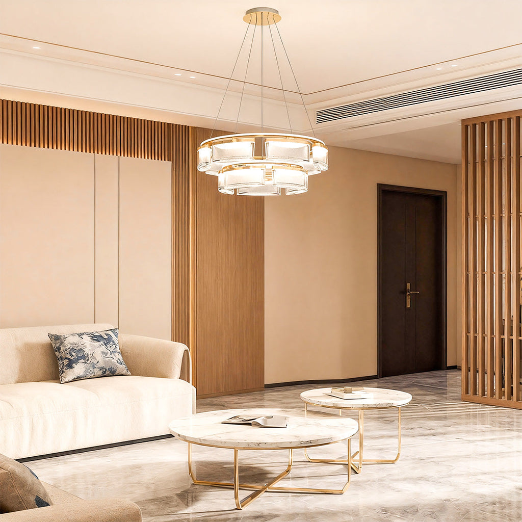 WINDSOR CRYSTAL GLEAM CEILING CHANDELIER