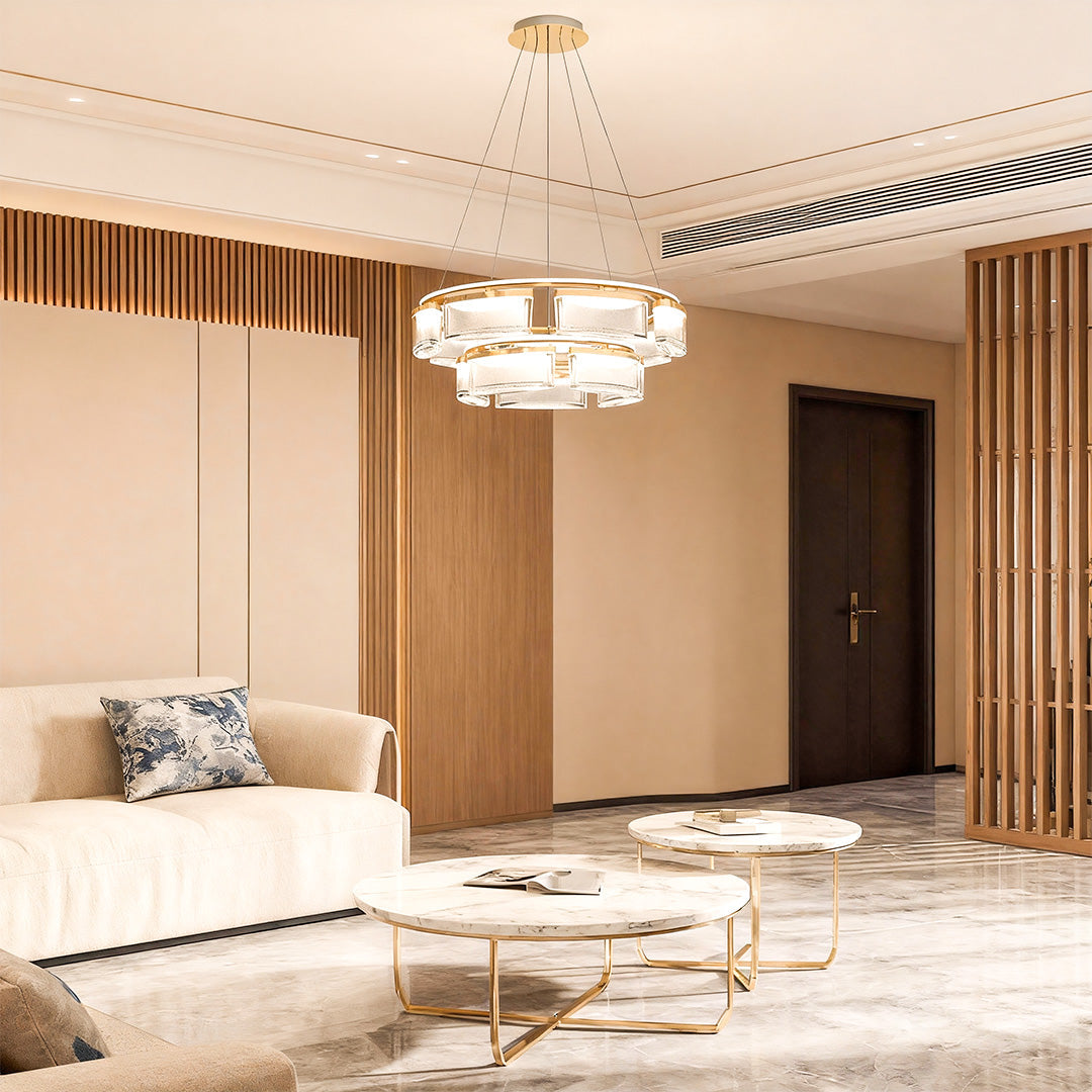 WINDSOR CRYSTAL GLEAM CEILING CHANDELIER