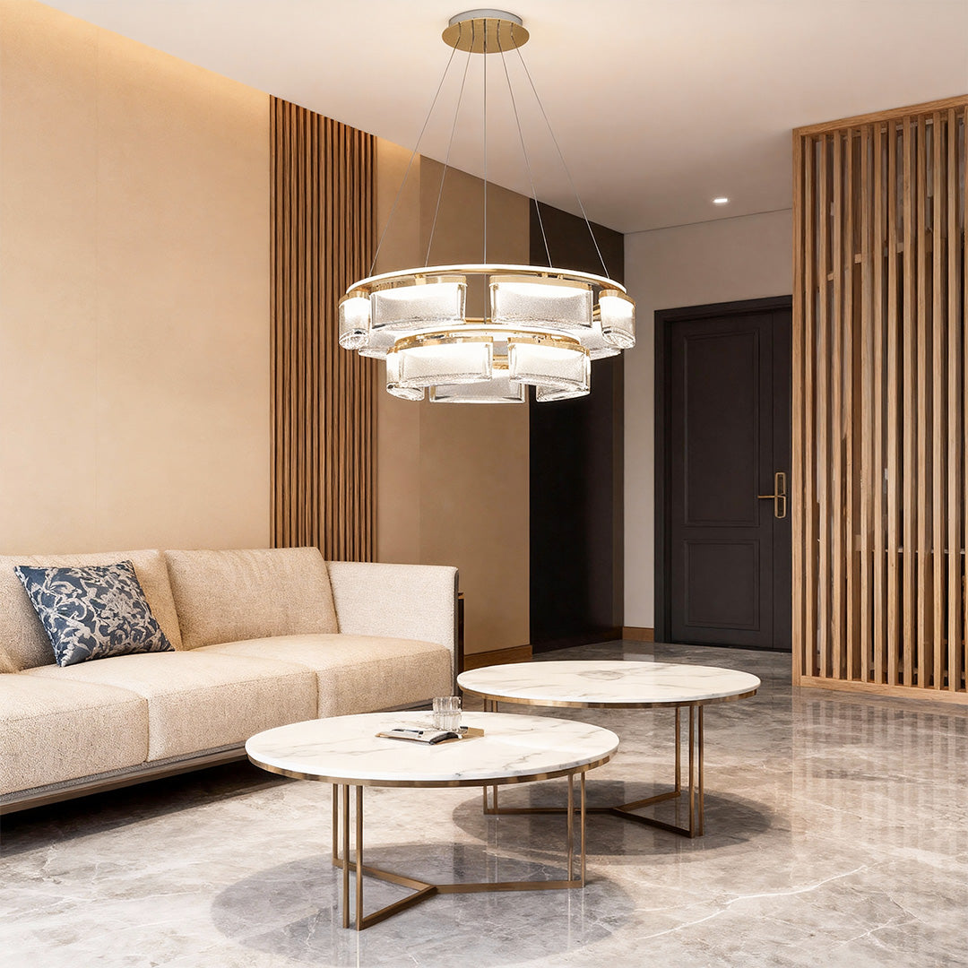WINDSOR CRYSTAL GLEAM CEILING CHANDELIER