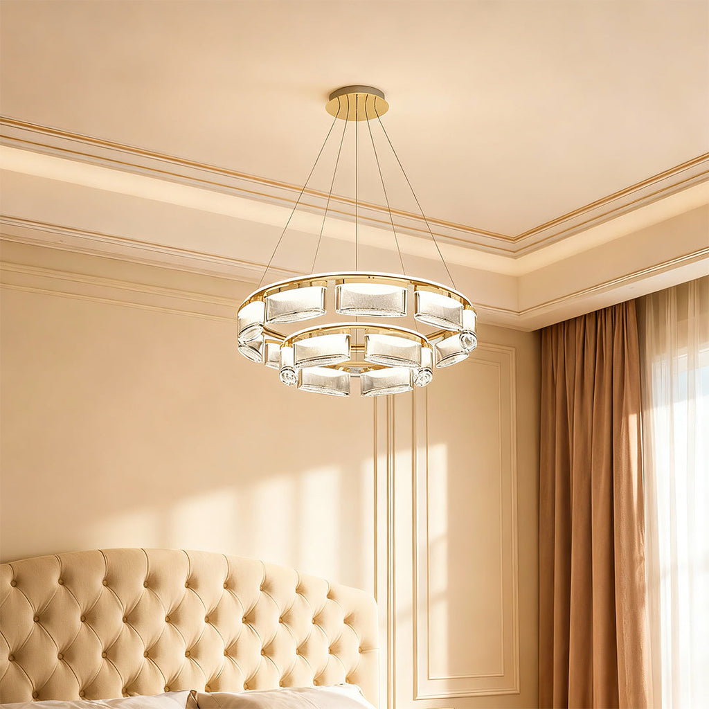 WINDSOR CRYSTAL GLEAM CEILING CHANDELIER