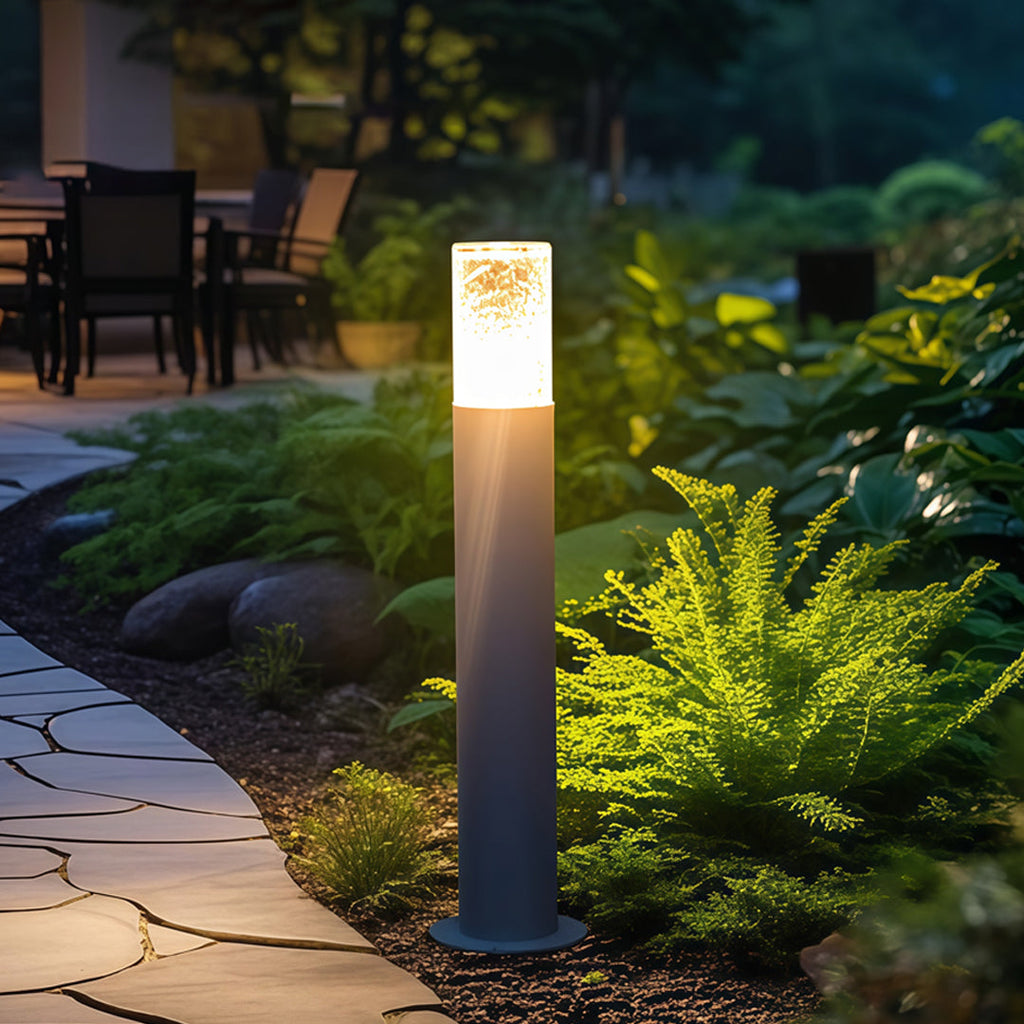 WINTERBOURNE OUTDOOR GARDEN BOLLARD LIGHTING POST